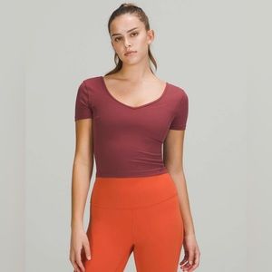 Lululemon Short Sleeve Align Top